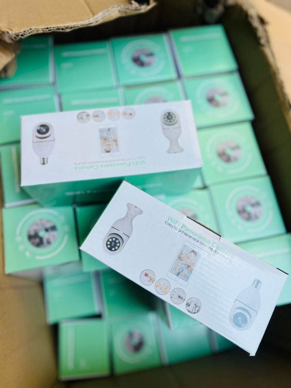 📹 Caméra WiFi Panoramique 360° – Surveillance Intelli