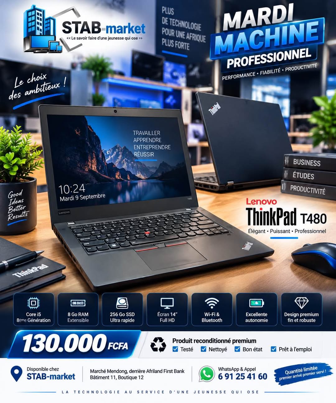 PC laptop a vendre