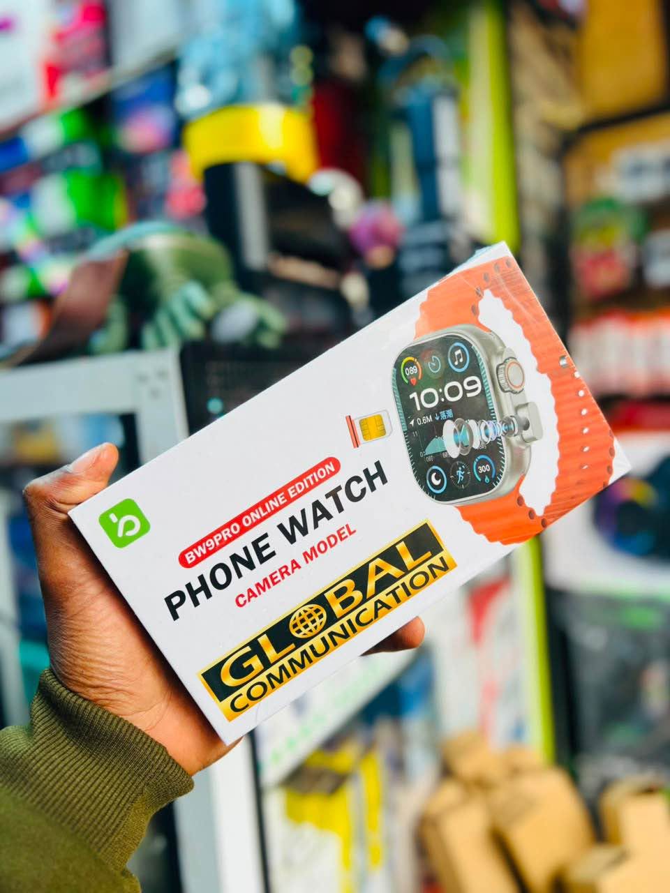 ⌚ Montre Téléphone BW9 Pro – Avec Caméra & SIM